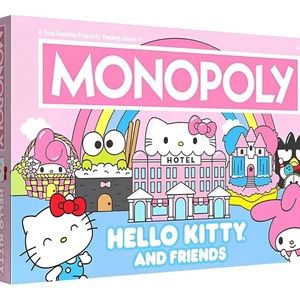 HELLO KITTY MONOPOLY BOARD GAME